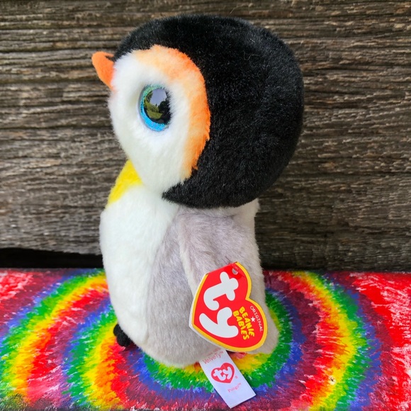 Ty Beanie Babies Baby Pongo the Penguin stuffed animal toy Plushie cute plush - Picture 2 of 13
